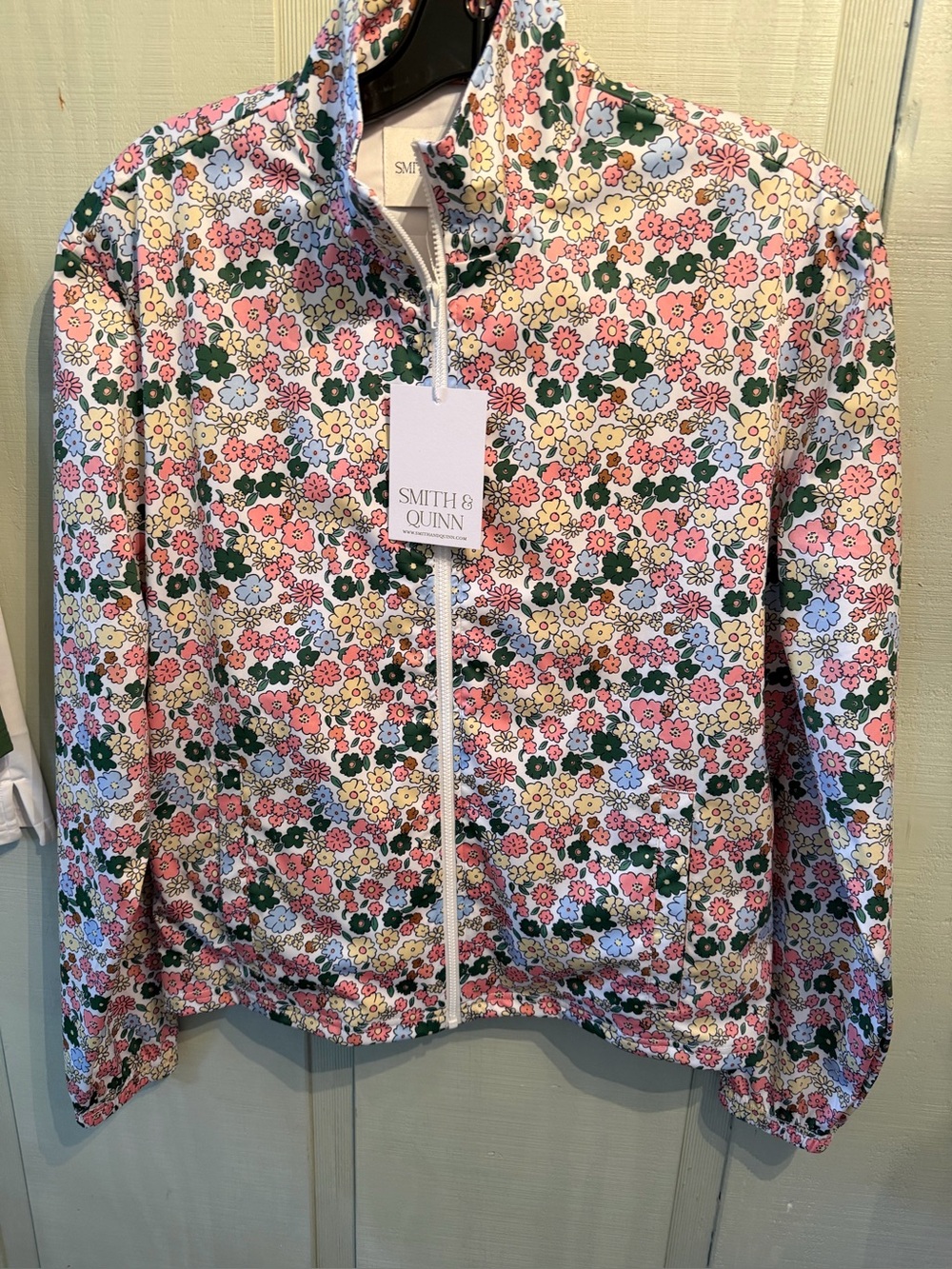 Smith & Quinn Floral Windbreaker Jacket